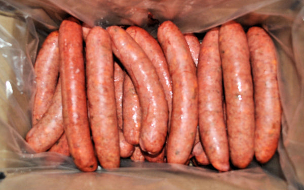 Jalapeno & Cheese Smoked Sausage Link 10 Pound Each - 1 Per Case.