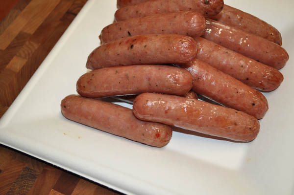 Smoked Sausage Mini Link 10 Pound Each - 1 Per Case.