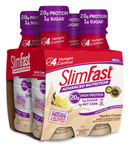 Slimfast Advanced Rtd Vanilla Cream 11 Fluid Ounce - 12 Per Case.