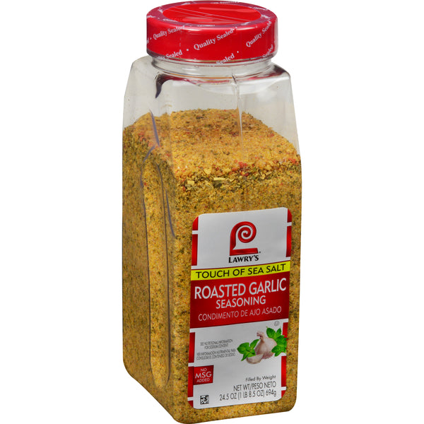 Lawry's Roasted Garlic Herb Seasoning 24.5 Ounce Size - 6 Per Case.