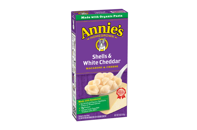 Annie's™ Macaroni & Cheese White Cheddar 6 Ounce Size - 12 Per Case.