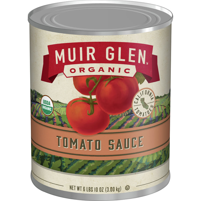 Muir Glen™ Organic Canned Vegetables Bulktomato Sauce 106 Ounce Size - 6 Per Case.