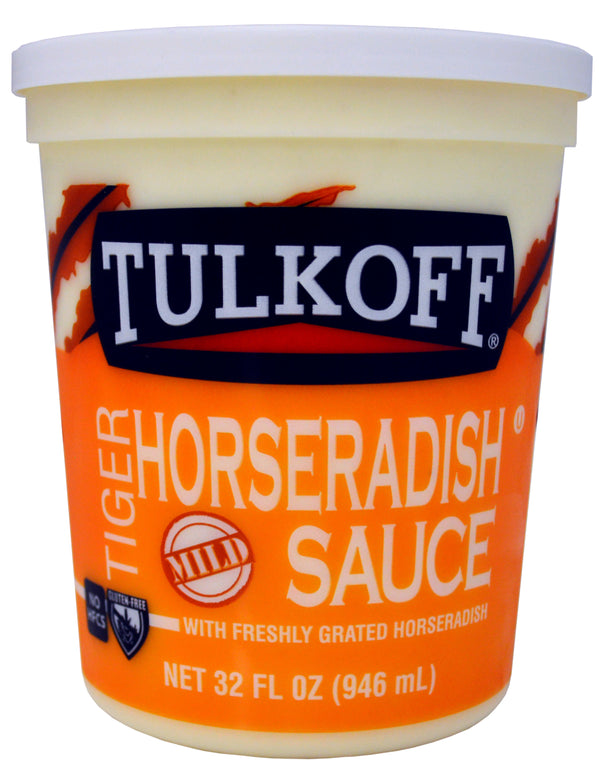 Tulkoff® Tiger Horseradish Sauce 32 Fluid Ounce - 6 Per Case.