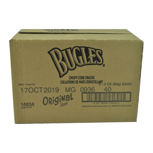 Bugles™ Snack Original 3 Ounce Size - 6 Per Case.