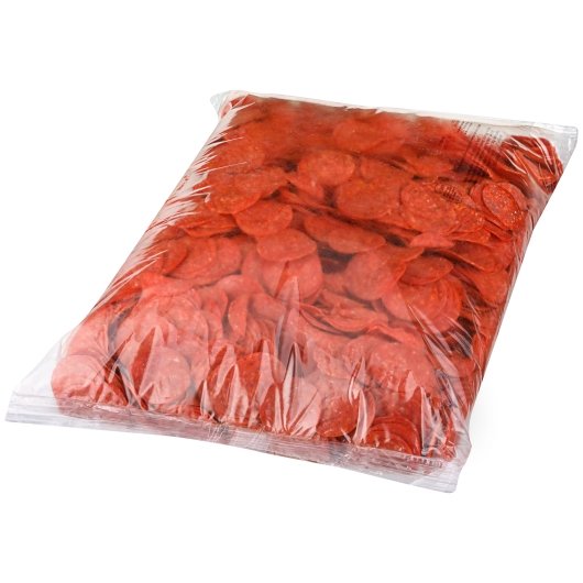 Margherita Pepperoni Slices 12.5 Pound Each - 2 Per Case.