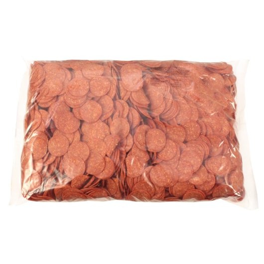 Margherita High Performance 9-11 Count Slices Pepperoni 12.5 Pound Each - 2 Per Case.