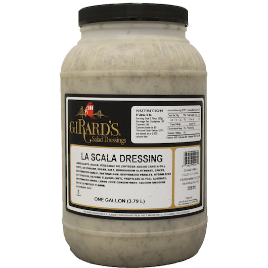Girard's La Scala Vinaigrette Dressing, 1 Gallon - 2 Per Case.