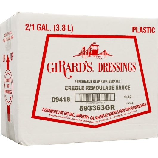 Girard's Creole Remoulade Sauce, 1 Gallon - 2 Per Case
