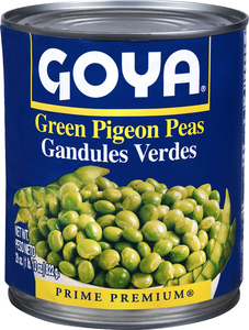 Goya Green Pigeon Peas 29 Ounce Size - 12 Per Case.