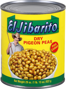 El Jibarito Dry Pigeon Peas 29 Ounce Size - 12 Per Case.