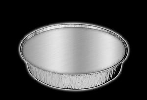 8" Round Pan With Lid 1 Count Packs - 400 Per Case.
