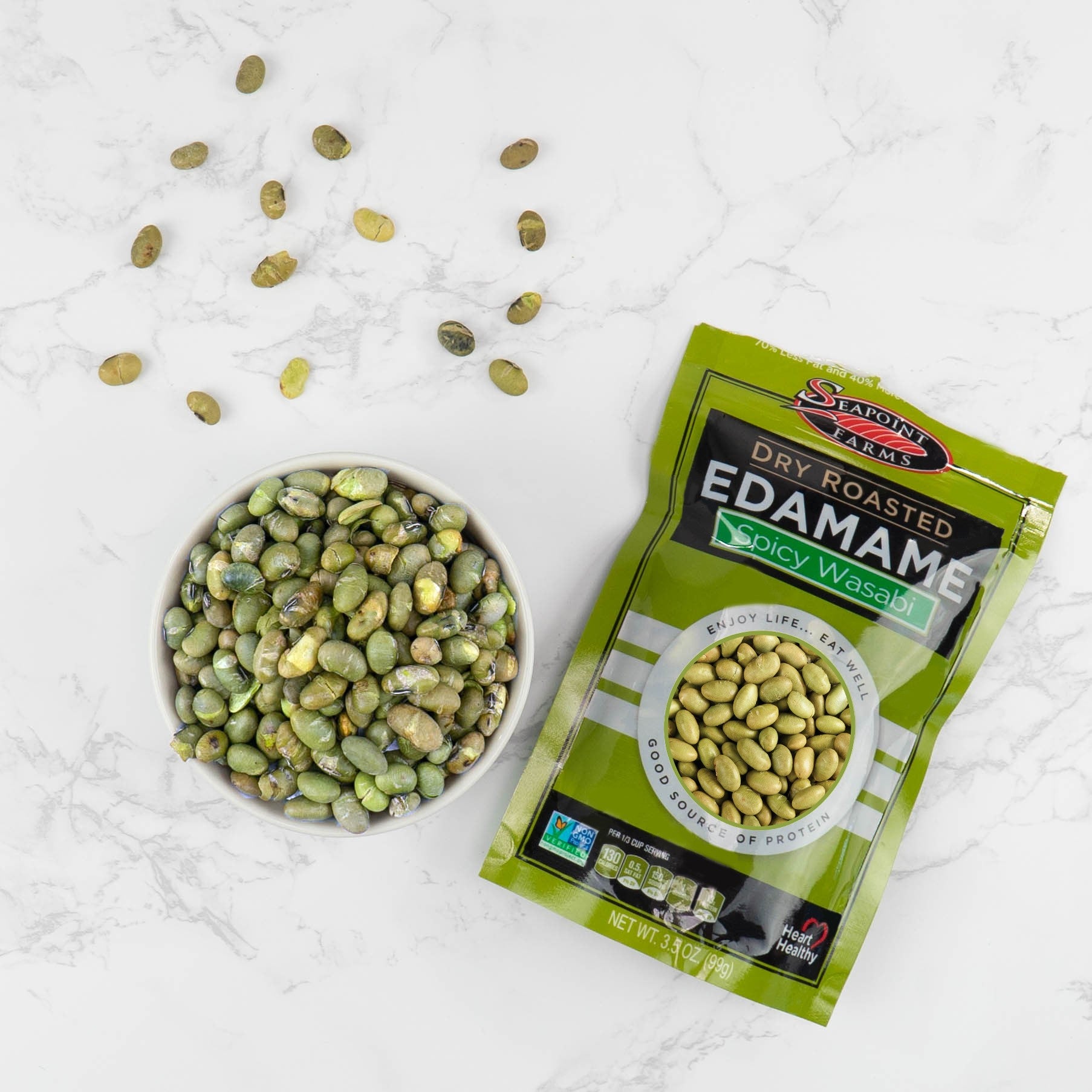 Dry Roasted Wasabi 3.5 Ounce Size - 108 Per Case.