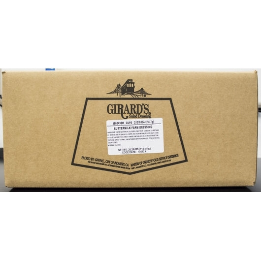 Girard's Buttermilk Farm Dressing, 2 Ounces, 210 Per Case