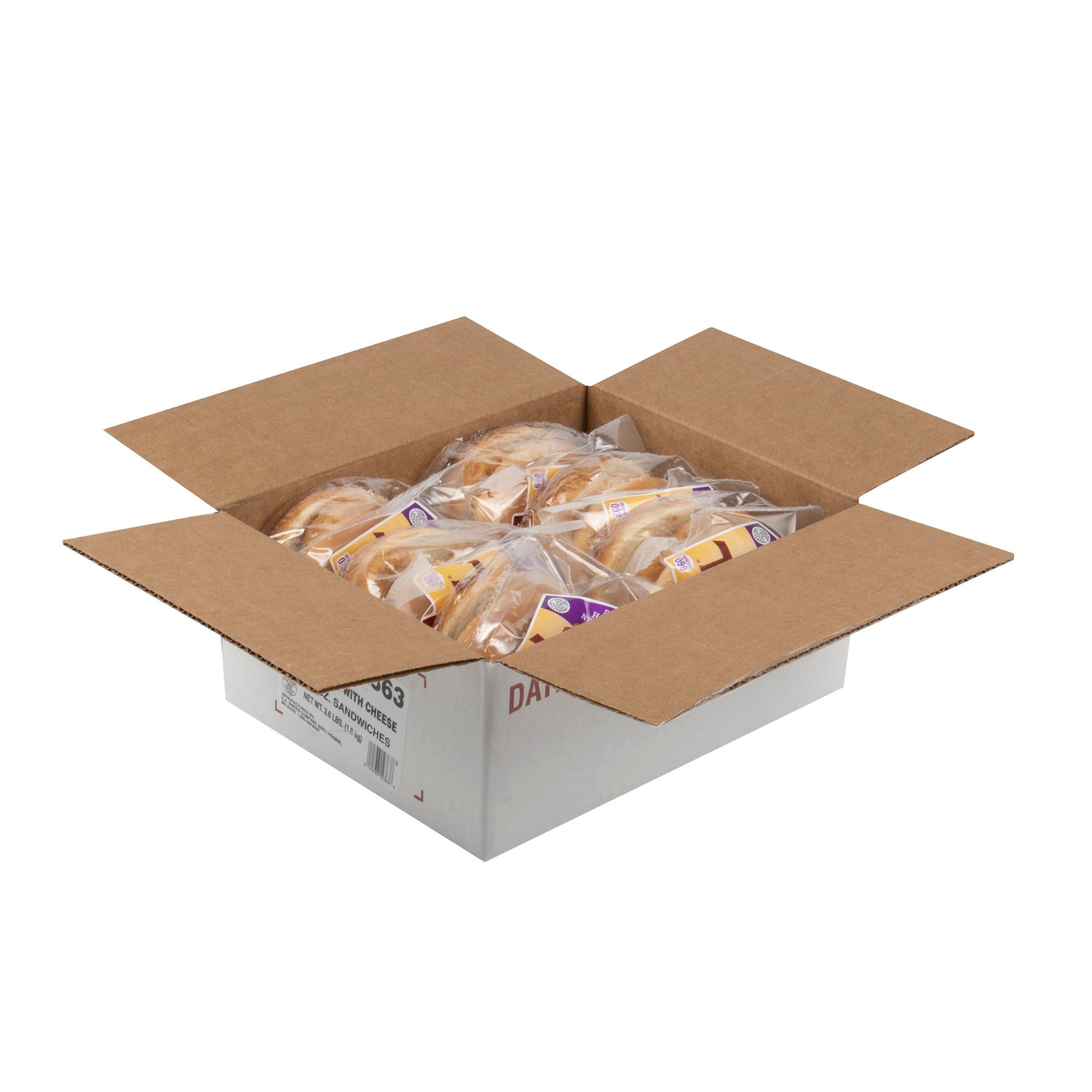 Deli Express XXL Chicken With Cheese 9.5 Ounce Size - 6 Per Case.