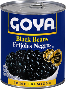 Goya Black Beans 29 Ounce Size - 12 Per Case.