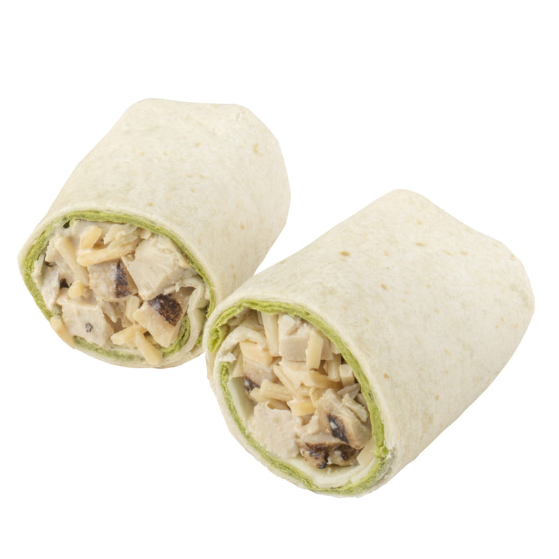 Market Sandwich Chicken Caesar Wrap 8.6 Ounce Size - 8 Per Case.