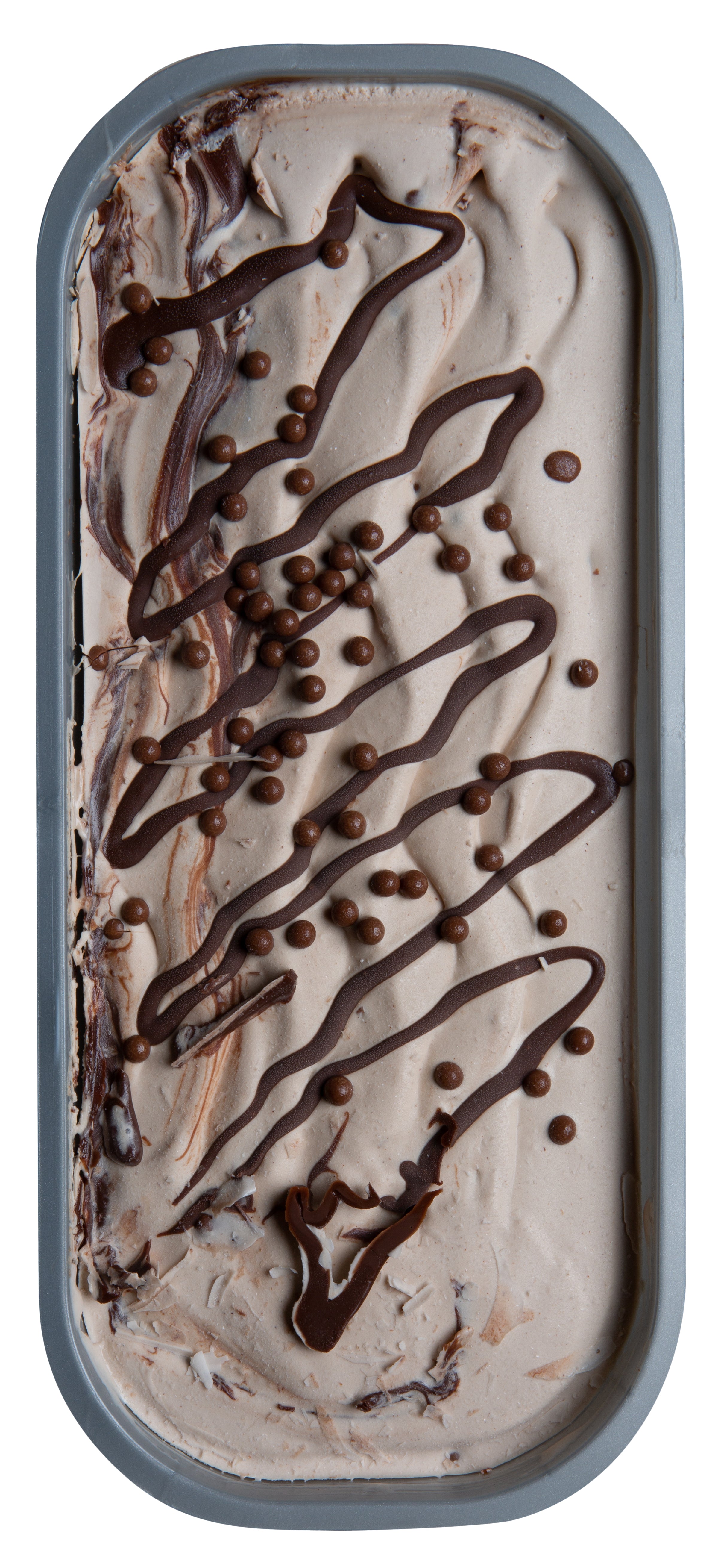 Villa Dolce Hazelnut Chocolate Crunch Gelato 5 Liter - 1 Per Case.