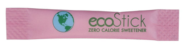 Ecostick Sugar Substitute Saccharin Pink Street 0.5 Grams Each - 2000 Per Case.