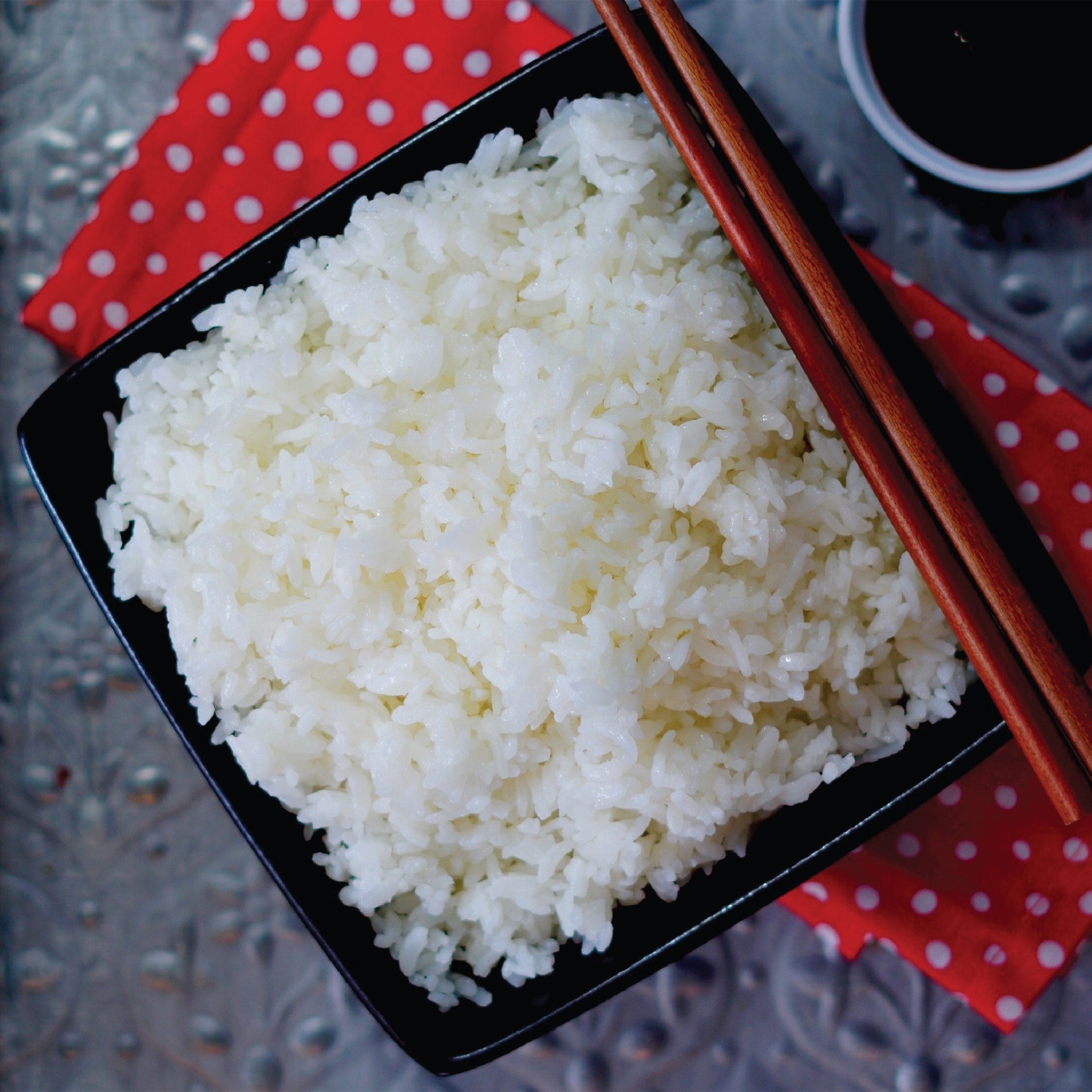Iqf White Sticky Rice 2 Pound Each - 12 Per Case.