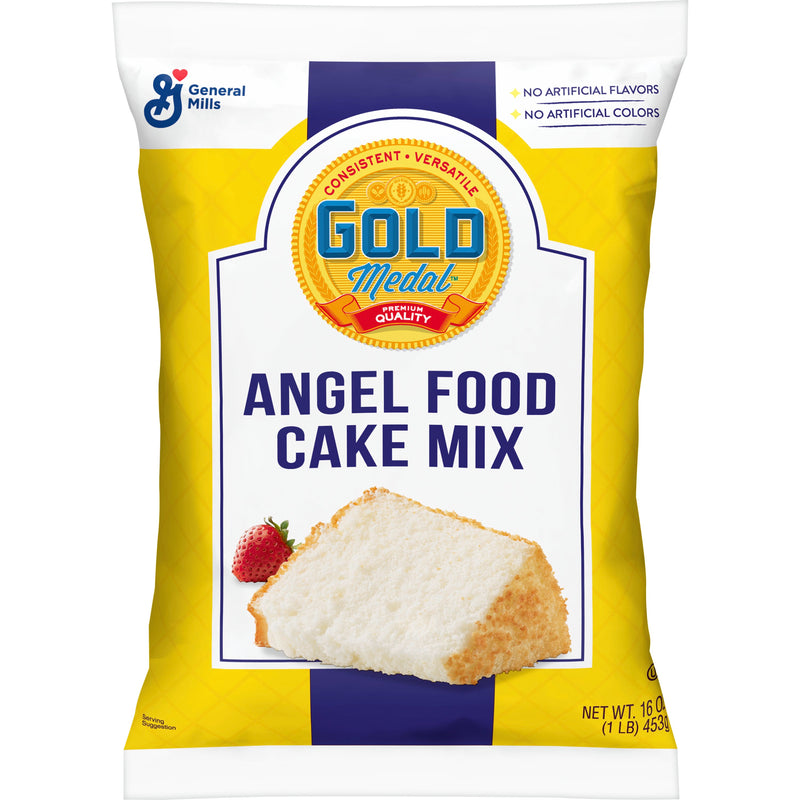 Gold Medal™ Cake Mix Angel Food 16 Ounce Size - 12 Per Case.
