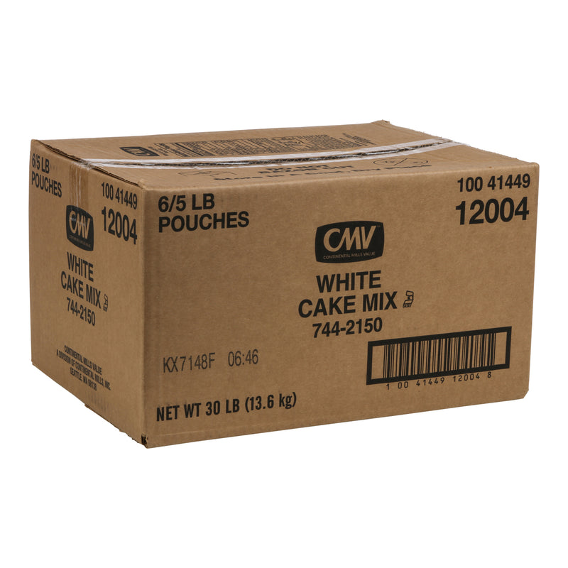 Continental Mills Value White Cake Mix 5 Pound Each - 6 Per Case.