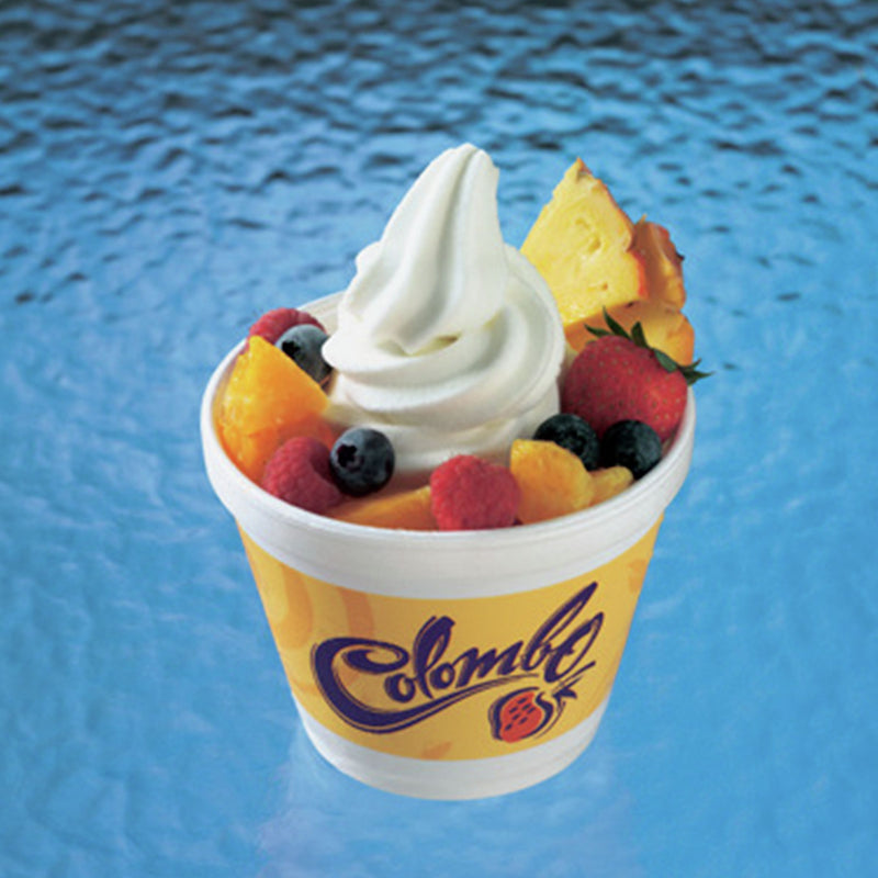 Colombo™ Frozen Yogurt Mix Bulk Soft Servelow Fat French Vanilla Gal 9.09 Pound Each - 4 Per Case.