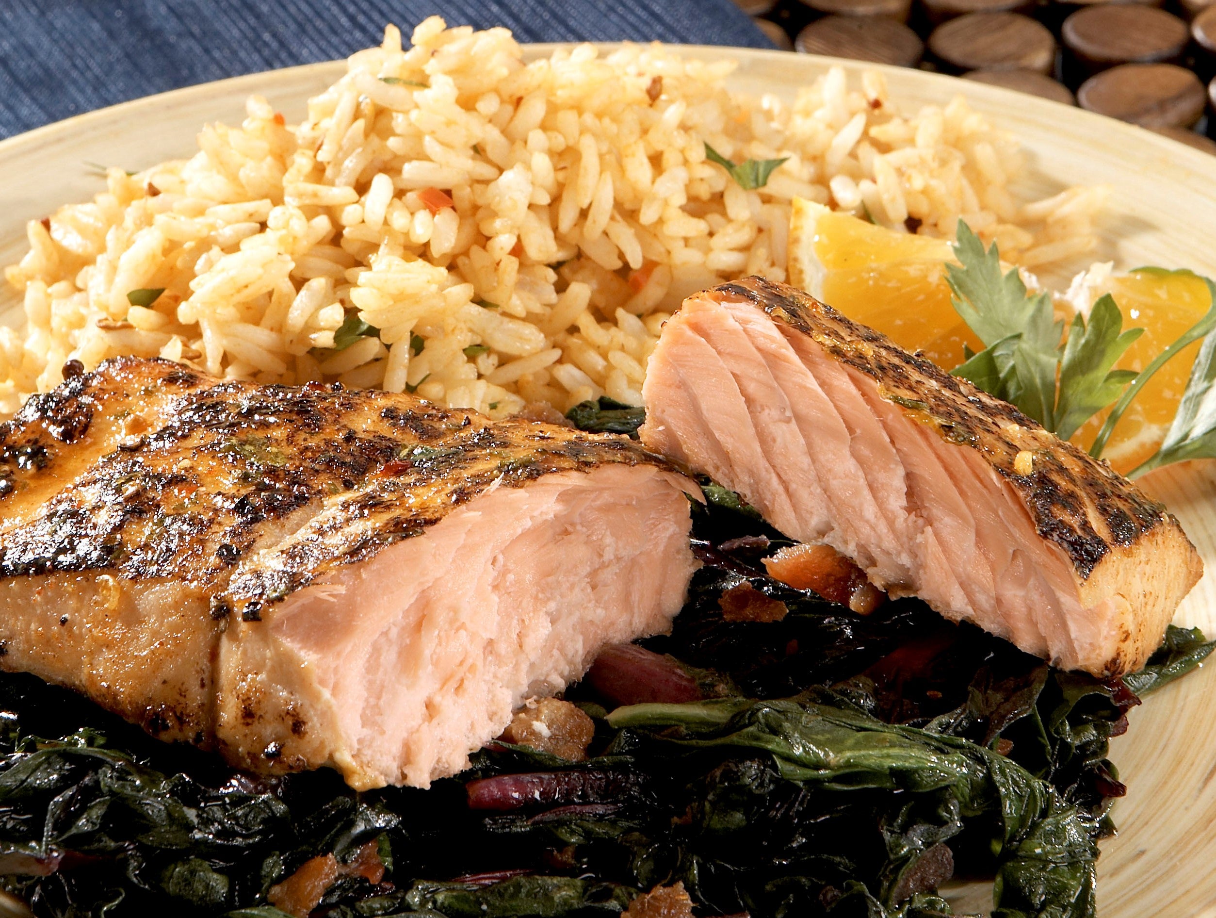 Fire Roasters Smoky Applewood Salmonportions 10 Pound Each - 1 Per Case.