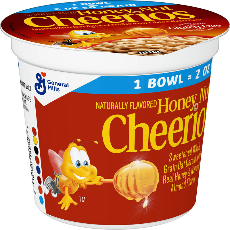 Honey Nut Cheerios™ Cereal Single Serve K Eq Grain 2 Ounce Size - 60 P