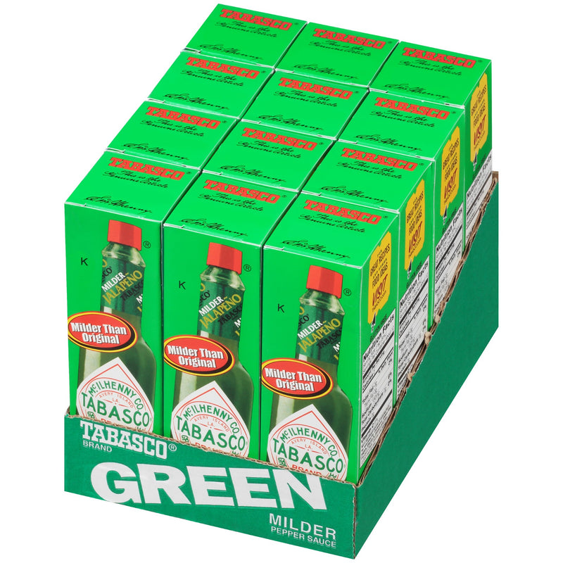 Tabasco Green Pepper Sauce 2 Fluid Ounce - 12 Per Case.