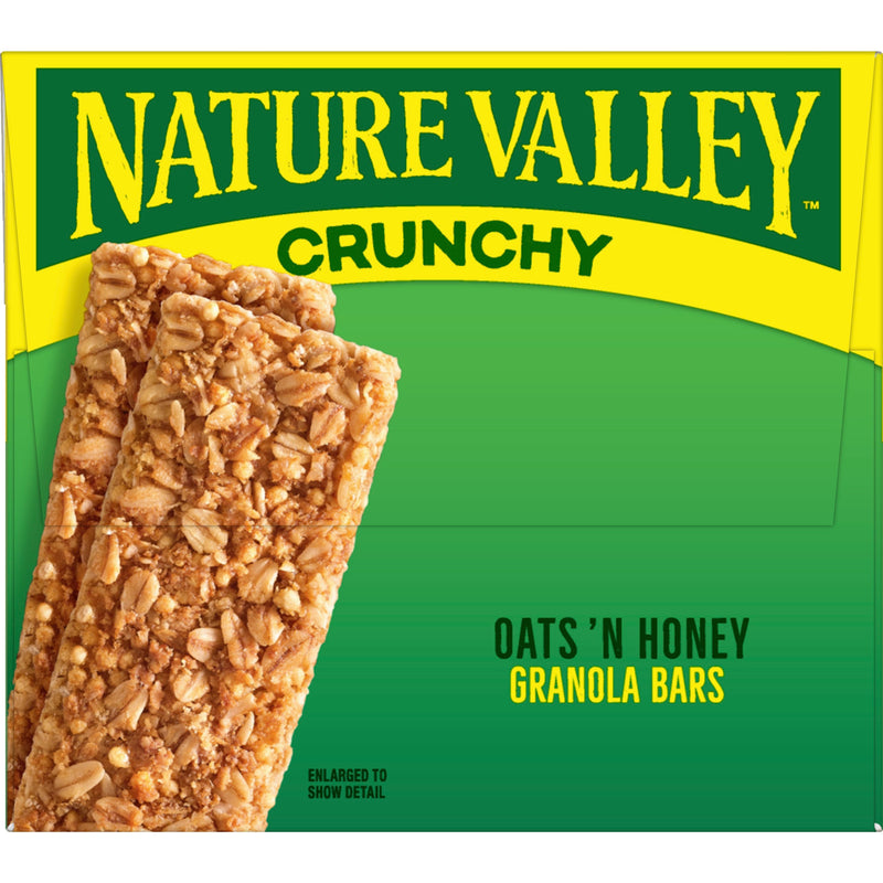 Nature Valley™ Crunchy Granola Bars Oats 'n Honey (Double Bar) 41.72 Ounce Size - 6 Per Case.