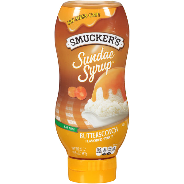 Sundae Syrup Butterscotch 20 Ounce Size - 12 Per Case.