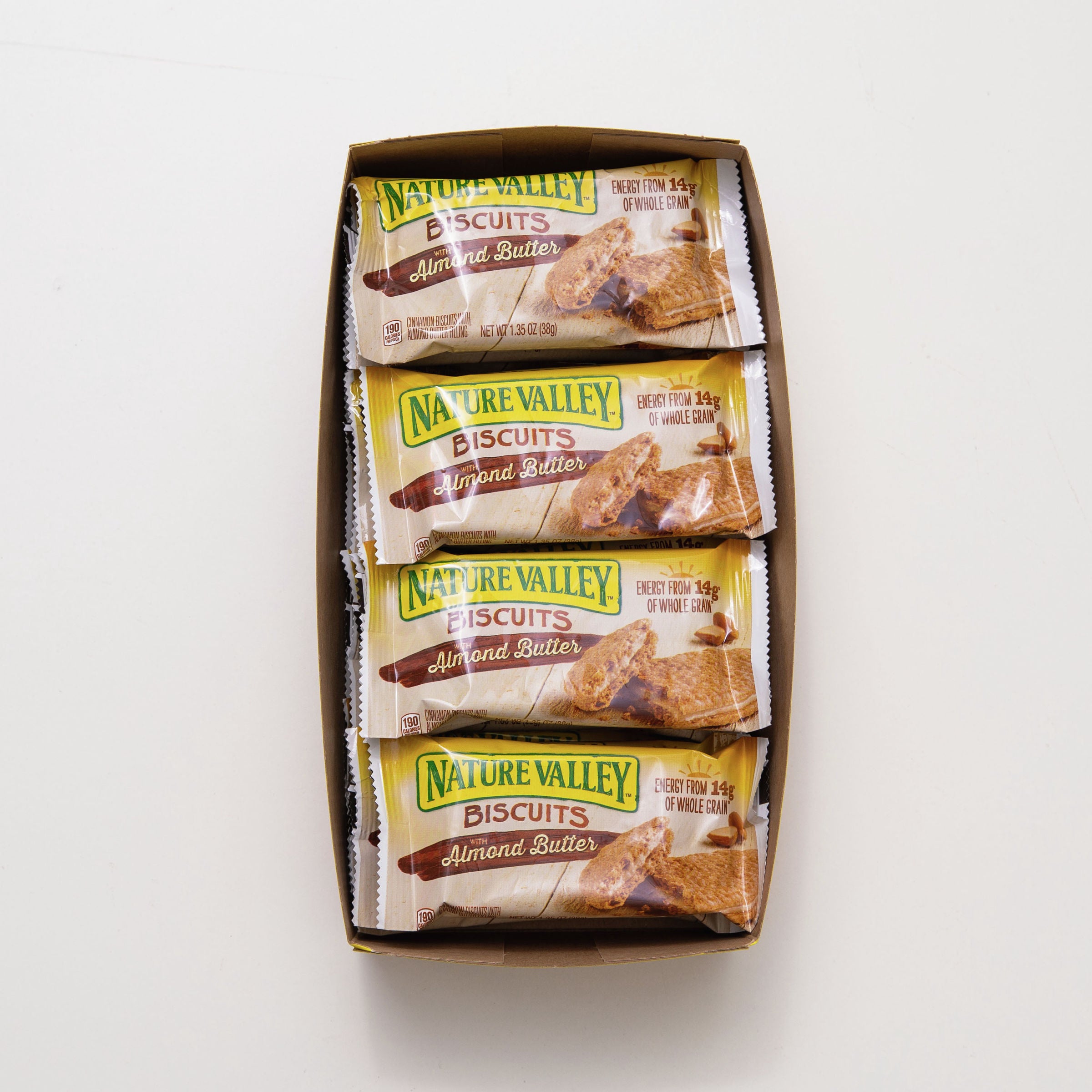 Nature Valley™ Biscuits Snack Almond Butter 21.6 Ounce Size - 6 Per Case.