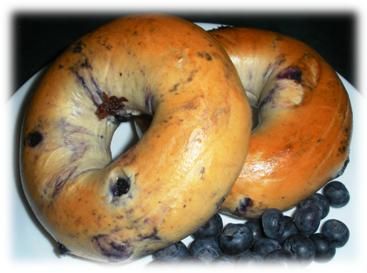 Bagel Blueberry Clean Thaw & Serve Sliced 3 Ounce Size - 90 Per Case.