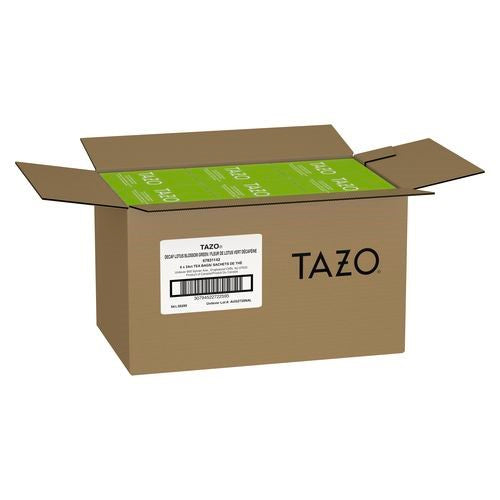Tazo Decaf Lotus Blossom Green Tea Bag, 24 Piece- 6 Per Case.