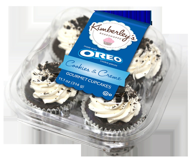 Kb Oreo Gourmet Cupcakes 11.1 Ounce Size - 12 Per Case.