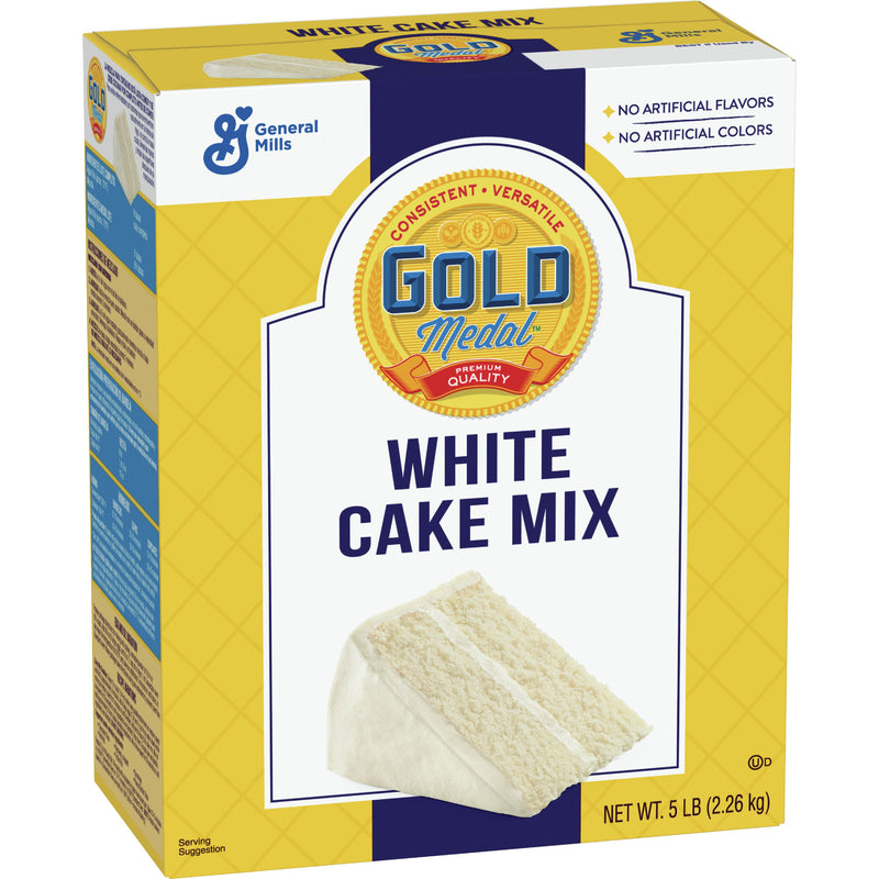 Gold Medal™ Cake Mix With hite 5 Pound Each - 6 Per Case.