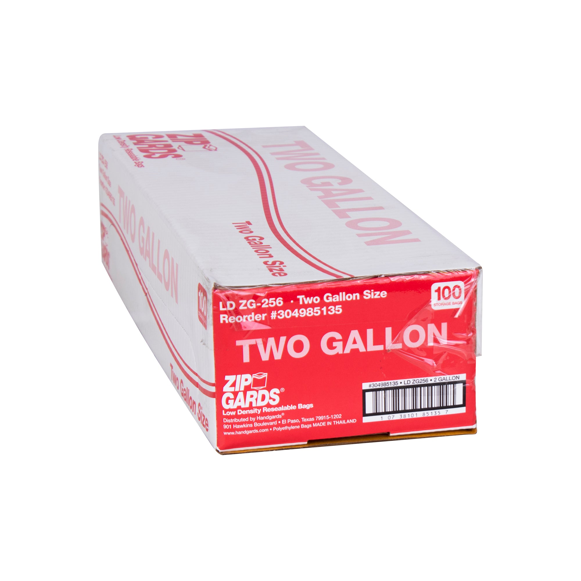Bag Low Density Recloseable 100 Each - 1 Per Case.