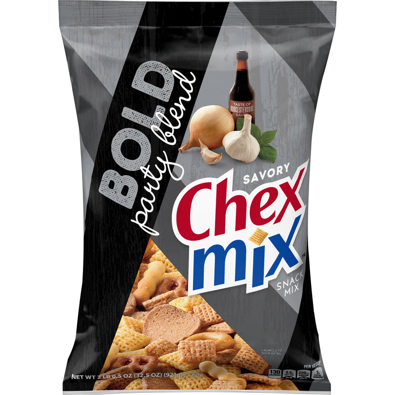 Chex Mix™ Snack Mix Bulk Bold Party Blend 32.5 Ounce Size - 10 Per Case.