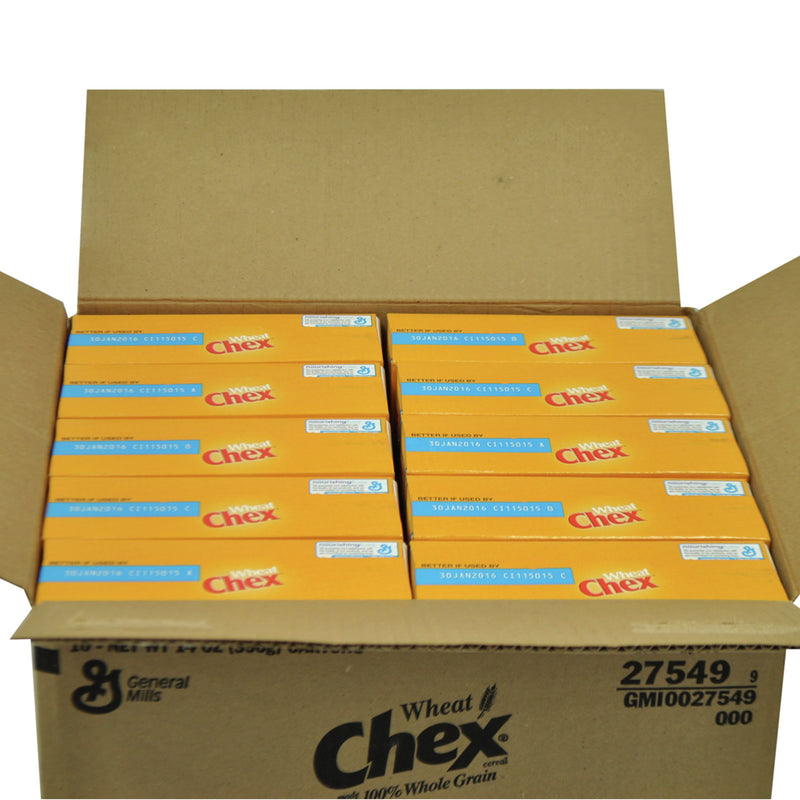 Wheat Chex™ Cereal Box 14 Ounce Size - 10 Per Case.