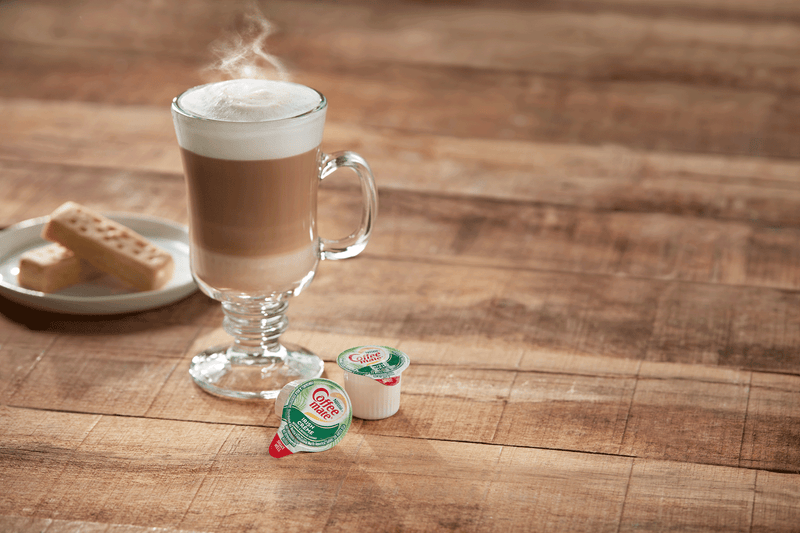 Nestle Coffee Mate Coffee Creamer Irish Cremeflavor Liquid Creamer Singles 0.375 Ounce Size - 180 Per Case.