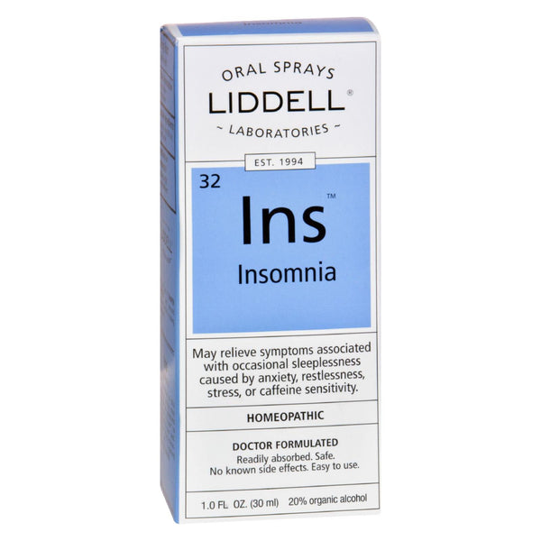 Liddell Homeopathic Insomnia - 1 fl Ounce
