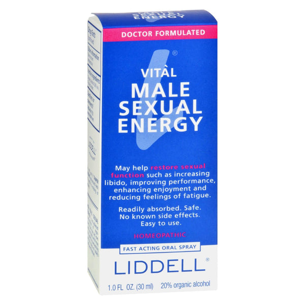 Liddell Homeopathic Energy Male - 1 fl Ounce