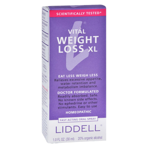 Liddell Homeopathic Weight Loss XL - 1 fl Ounce