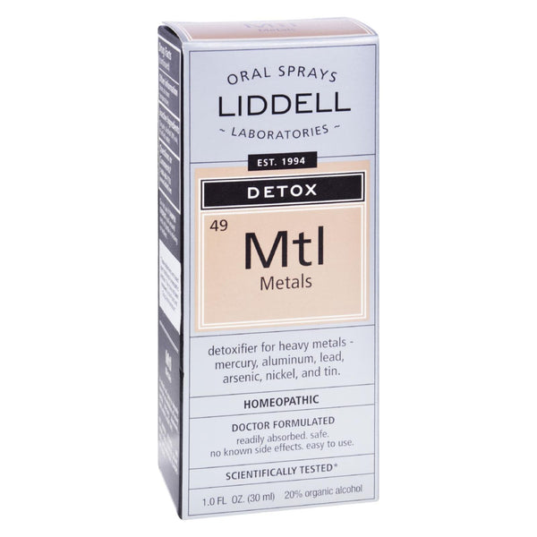 Liddell Homeopathic Anti-Tox Metals Spray - 1 fl Ounce