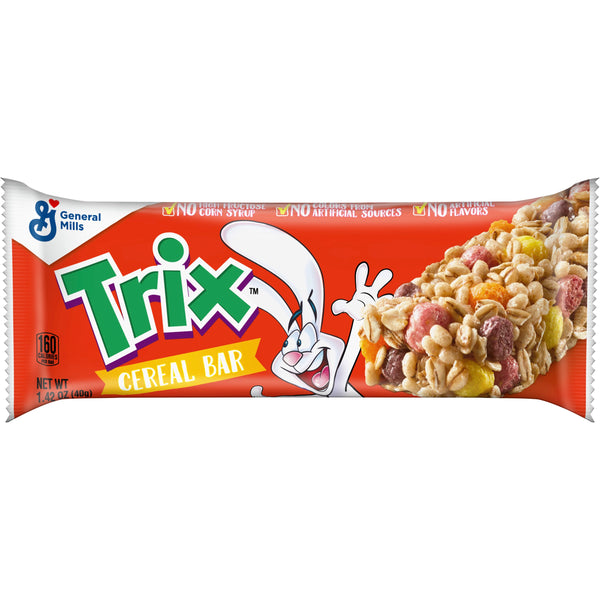Trix™ Cereal Bars 1.42 Ounce Size - 96 Per Case.