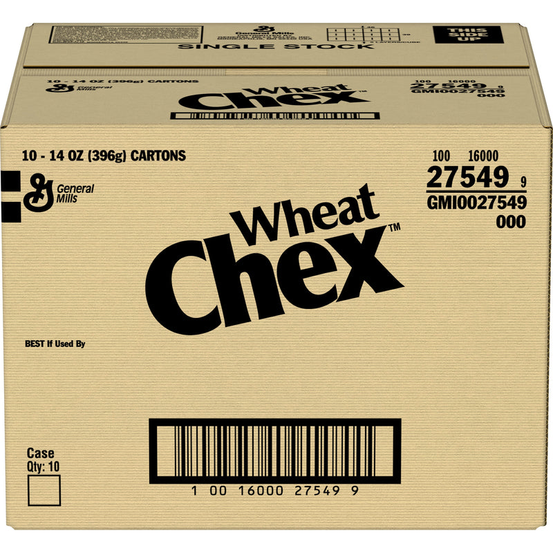 Wheat Chex™ Cereal Box 14 Ounce Size - 10 Per Case.