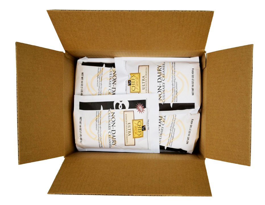 Chef's Finest Creamer Non Dairy 1 Pound Each - 18 Pound Per Case.