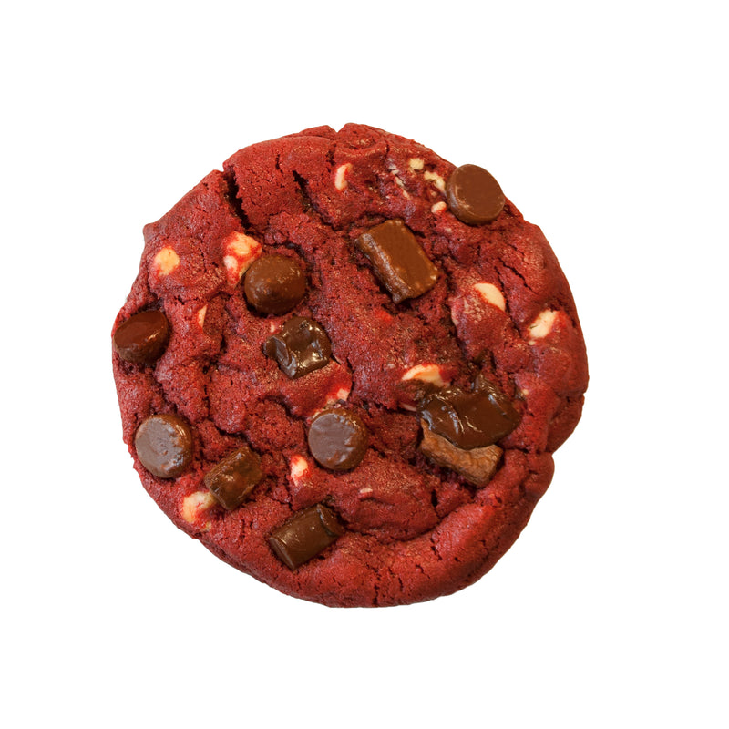 David's Red Velvet Cookie Dough 4.5 Ounce Size - 80 Per Case.