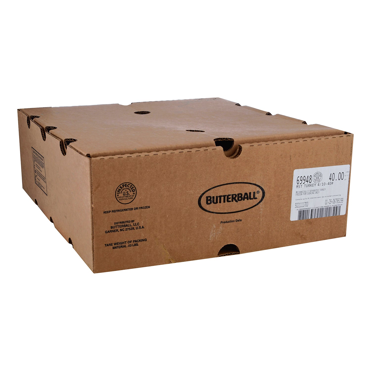 Ground Mst Turkey 10 Pound Each - 4 Per Case.