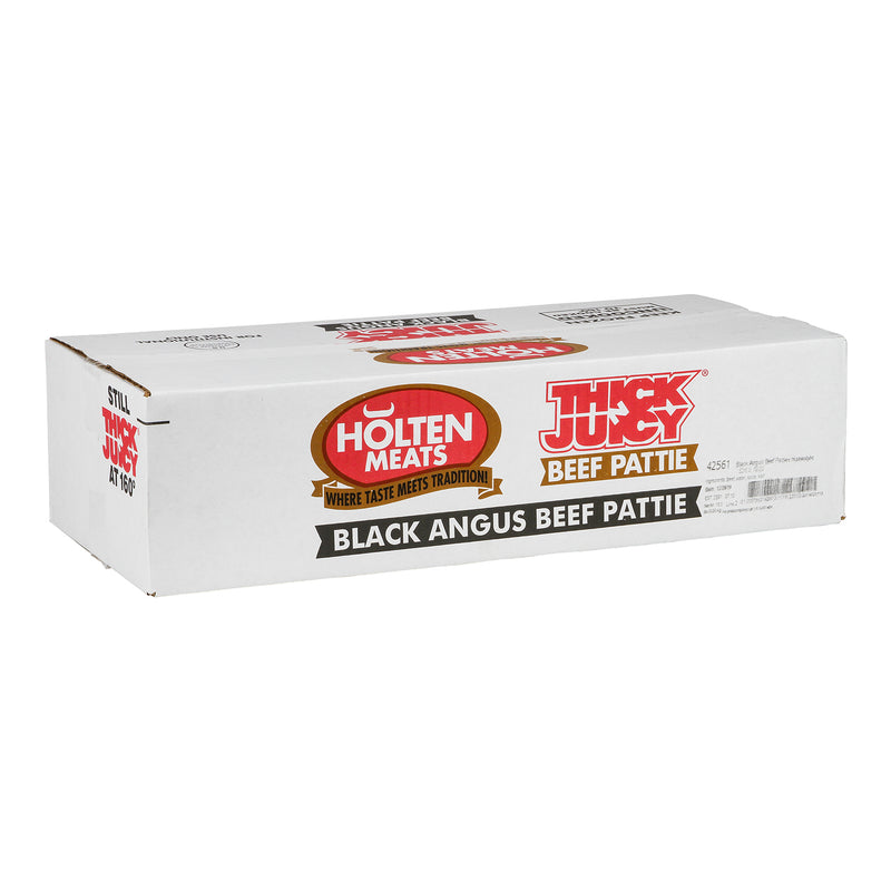 Black Angus Beef Patty Homestyle 6 Ounce Size - 52 Per Case.